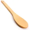 1 pz / 5 pz Utensili da cucina Set di strumenti Spatola in legno di bambù per cucchiaio