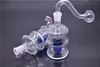 고품질 미니 물 담뱃대 Shisha 유리 병 물 파이프 담배 흡연 파이프 미니 유리 봉 10mm 오일 버너 파이프와 호스 DHL 무료