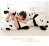 19,7 "poupées de dessin animé mignons Panda ours cochon oreiller coussins hiver jouets en peluche meilleurs cadeaux d'anniversaire pour votre bébé, vos enfants et vos amis