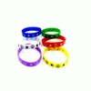 Nuovo 100 pz Stampa Pace Elastico gelatina Braccialetto di Silicone Trendy Gomma Elasticità Wristband uomini gioielli da donna Accessori Moda regali