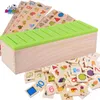 Caja de juguetes de clasificación de conocimiento matemático, juguete de aprendizaje educativo temprano Montessori para niños a juego cognitivo