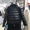 Nouveau hiver femmes coton-rembourré veste dame manteau à glissière lâche court vêtements d'extérieur vestes manteaux