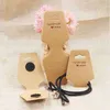 200pcs self adhesive jewelry necklace display card hair band accessoreis bracelet packing tag card 4512cm1309661