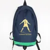 Högkvalitativ Cristiano Ronaldo Canvas Ryggsäck Män Kvinnor Laptop Ryggsäck Stor Kapacitet Travel Backpack Boy Girl School Bag