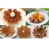 Commerciale dell'attrezzatura per la colazione dello spuntino della piccola torta della macchina per waffle popolare a forma di fiore rotante NP689