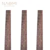 Naomi 3 PCS ukulele fretboard 26039039 tenor ukulele hawaiian gitarr rostråkträ fretboard fingerbräda 18 frets ukulele pa8026192