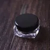 3G Make-up Gereedschap 100 Stks / Set Plastic Cosmetische Lege Jar Pot Box Nail Art Cosmetische Kraal Opslag Container Square Fles