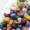 100g / mycket färgrik kristallsten mineral samling aktivitet kit Rainbow amethyst agat stenar för chakra hem dekorativa ornament hh7-901