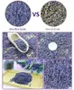 Bustine di boccioli di lavanda organici Fiori secchi Deodorante per casa e ufficio, cassetti, armadi, auto, aromaterapia rilassante da viaggio