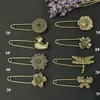 Multistyle Retro Bronze Brooch Pin Vintage Suit Lapel Pin Diy Jewelry Accessories Wholesale Free Shipping Mix Style