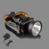 3000 Lumenów 2 Tryby LED Regulowany Regulowany Lampa Head Wodoodporna akumulator Wędkarski Latarka z ładowarką