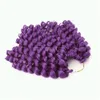 Jumpy Wand Curl syntetiska virkade flätor Curly Crochet Hair Extensions Jamaican Bounce Crochet Hair Ombre Hair Extensio n