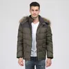 2017 Male Down Coat Futro Collar Zagęszczanie Termiczna Kurtka Zimowa Dorywczo Plus Size3XL 4XL 5XL 6XL 7XL 8XL 9XL 10XL 11XL 12XL13XL