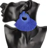 Diseñador Tassel Stud Pendientes Niñas Damas Accesorios de joyería Gran marca Hilo de algodón Mujeres Ear Studs