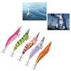 Fishing Equipment Squid Jig Hooks 5pcs 2.5# Luminous Squid Jigs Hard Fishing Lures Saltwater Squid Jig Lures Bait