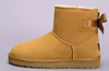 AUS Women Snow Boots 5062 Bowknot Low Low One Bow Hop Warm Boots US3-12 EUR 35-44 Размер