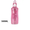 Vente chaude portable 5 couleurs Bouteille pour animaux de compagnie mode Bouteille d'eau pour chien Voyage bouilloire pour animaux de compagnie T3I0301