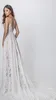 2021 uma linha veste abiti da sposa spaghetti backless rending vestidos de noiva Bohemia Boho Beach Vestido de noiva