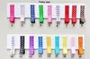 Accesorios para el cabello Pinza para el cabello Polka Dot Ribbon Covered Duckbill Single Prong Alligator Hairpin para Baby Girl bows flower headwear 100pcs FJ3225