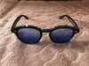 Lunettes Johnny Depp lunettes de soleil hommes Homme lunettes de soleil UV400 polarisées avec étui d'origine Degli Occhiali Oculus avec Box4634006