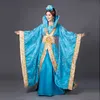 Ancient China Tang Song costume Hanfu imperial concubine Queen dress Daming princess stage performance photo studio Outfit Blue Red Pink