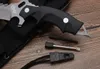 2018 new hunting knife hiking survival gear tools camping outdoor tools G10handle 8CR17MOV blade nylon bag sheath free shipping
