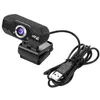 HXSJ S50 USB-webcamera 720P HD 1MP Computercamera Webcams ingebouwde geluidsabsorberende microfoon 1280 * 720 Dynamische resolutie