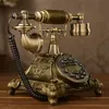 European Antique Telefon Landline Retro Telefon Mode Creative Gift Hem Amerikansk Telefon