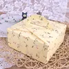 Flower Paper Box With Handle Chocolate Cake Party Packaging Cookie Candy Nuts Box DIY Wedding Gift Packing Box