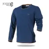 T-shirt en coton hommes respirant anti-UV Tshirt mâle Spring Automne à manches longues