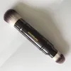 Hot Hourglass Rétractable Double Extrémité Maquillage Teint Brosse Tout Nouveau Fond De Teint Liquide Fard À Joues Poudre Cosmétiques Brosses Uniques Véritable Qualité