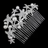 Feis todo elegante estrela do mar pérola diamante frisado decoração de cabelo pinos jóias de cristal noiva acessório de casamento ornament8581851