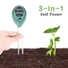 Soil Tester Moisture Meter، جهاز قياس الضوء وحموضة PH ، 3 في 1 أدوات اختبار البستنة للتربة للنبات ، العشب ، المزرعة ، لا حاجة للبطارية