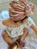 11Colors Velvet Kid Newborn Baby Girls Hat Baby Indian Twist Knot Bonnet Chemo Turban Cap Beanie Hat Head Scarf Wrap Solid