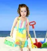 2018 Crianças Jelly Crianças 23 * 23 cm Areia mini sacos Beach Bag Malha de malha organizador brinquedo tesouros sacos para o mar shell sacos de armazenamento
