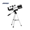 Aomekie F30070M Astronomiska teleskop med stativ FindersCope Terrestrial Space Moon Watching Monocular Telescope för nybörjare