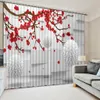 3D-Vorhang, kreative geometrische Figur, Vorhänge für Wohnzimmer, Verdunkelungsvorhänge für Schlafzimmerdekoration