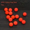 Ganar bola flotante de pesca 100 Uds. Bola de espuma EPS frijoles llamativos pesca flotador Circular bola flotador boya Globular para pesca