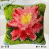 pillow flowers design
