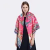 New Twill Silk Scarf Women Animal kingdom Print Square Scarves Fashion Wrap Female Foulard Large Hijab Shawl Neckerchief 130*130CM