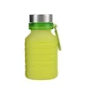 Telescopic Collapsible Retractable cycling sports water bottle portable foldable silicone cup creative novelty cups mugs wholesalers