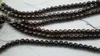 Fina pärla smycken sällsynta södra havet 9-10mm svart röd grön pärlor halsband 18 tum 14kg