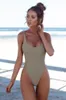 Mode Bikini Badkläder för kvinnor Baddräkt Strandkläder Sommar ett stycke Sexig Dam Baddräkt Svart Vit