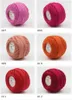 1ball = 50g 레이스 원사 Crocheting 용 100 % 코튼 원사 2.5mm 크로 셰 뜨개질 50g / pc 무료 배송을 사용하는 Fine Combed 원사