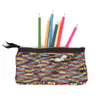 NEW hot students pencil bags Mermaid sequins pencil case envelope clutch bag fish Scales stationary box 15colors