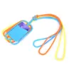 Universal Cell Phone Lanyard Card Holder Silicone Wallet Case Credit ID Card Bag Holder Pocket Wallet Card Holder With Lanyard For5813857