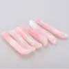 10cm Natural Rose Massage Roller Face Massager Thin Face Instrument Wand Guasha Crystal Pleasure Stick for Women