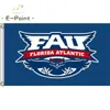 NCAA Florida Atlantic Owls Flag 3 * 5ft (90cm * 150cm) Drapeau en polyester Bannière décoration volant maison jardin drapeau Cadeaux de fête