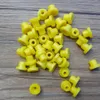 100pcs/lot 6colors 고무 T 그로밋 문신 기계 바늘 바늘 고무 그로밋 젖꼭지