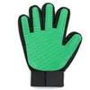 PET HAIR GLOVE COMP PET Dog Cat Grooming Glove Deshedding Relip Left Hand Hair Removal Brush تعزيز الدورة الدموية 5559046